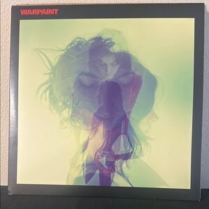 Warpaint Vinyl Record with Artistic Cover